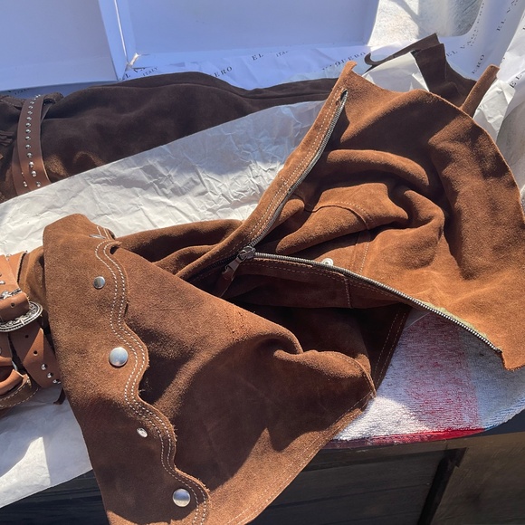 EL VAQUERO ITALY Elizabeth Silverstone Sierra over knee boots SIZE 8 . BRAND NEW - Picture 9 of 13